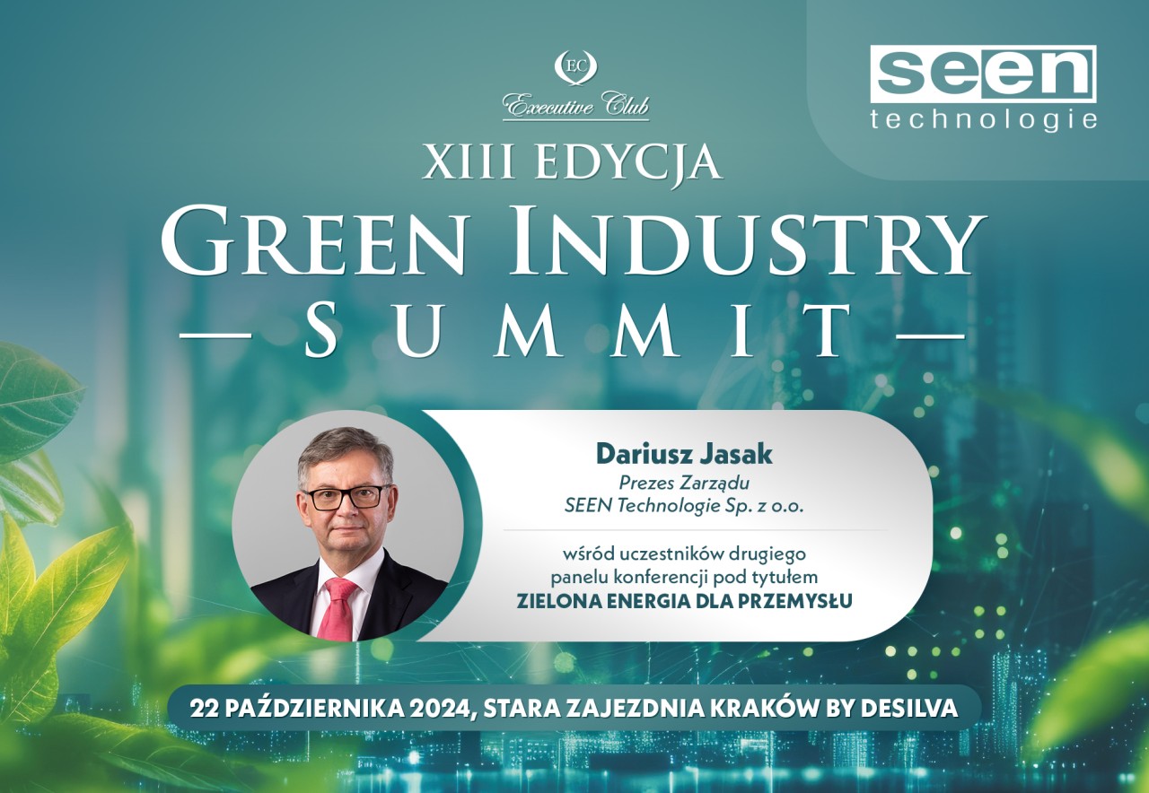 SEEN Technologie partnerem tegorocznej edycji Green Industry Summit!